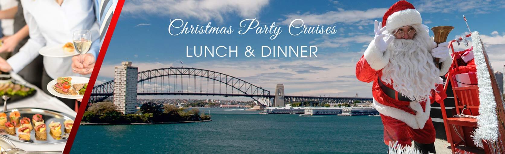 boat cruise sydney harbour christmas party