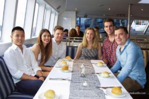 harbour cruise -lounge dining