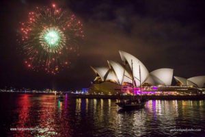 boat charter-opera house-fireworks