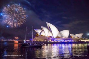 sydney opera house - fireworks